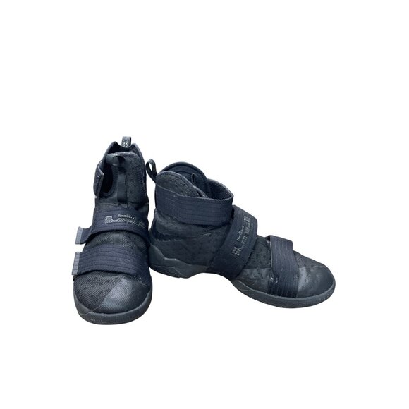 Nike Lebron Triple black soldier space High sneakers size 10.5 SKU 9177 - Picture 1 of 14